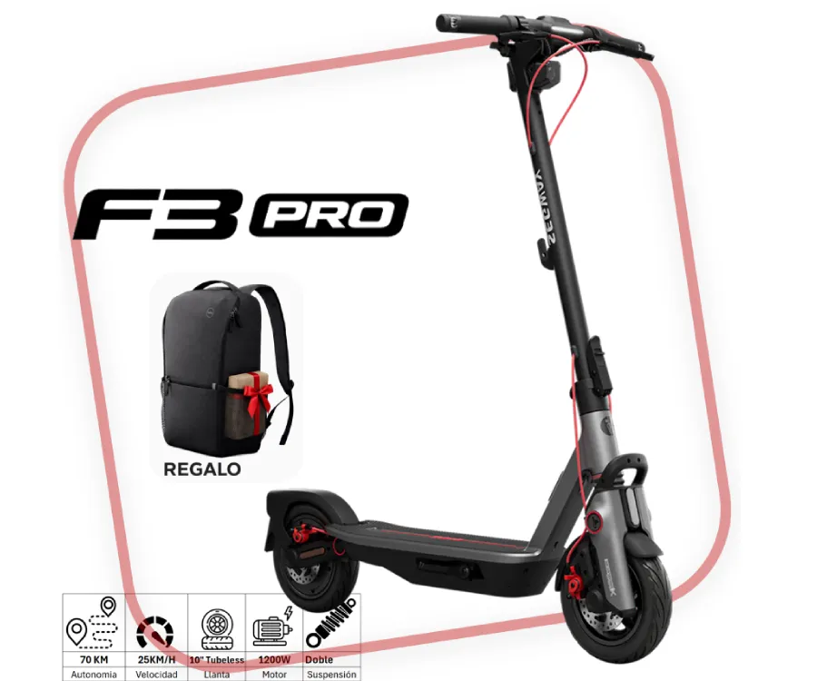 SCOOTER ELECTRICO Segway F3 pro Smart 1200W